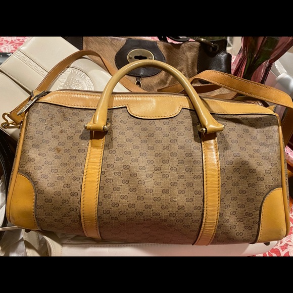 Gucci Bags Gucci Authentic Vintage Duffle Bag Poshmark